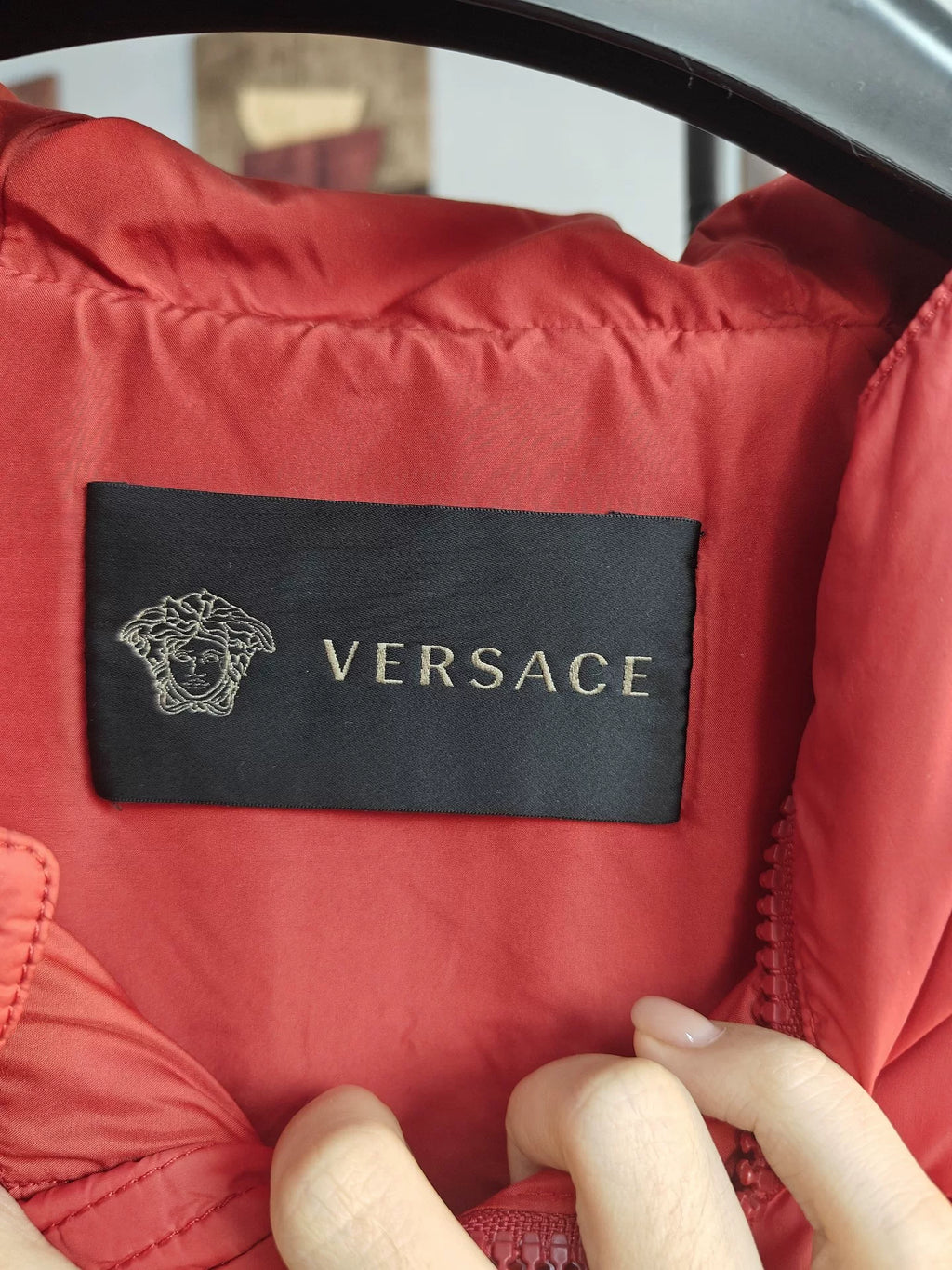 Versace Front Logo Down Jacket