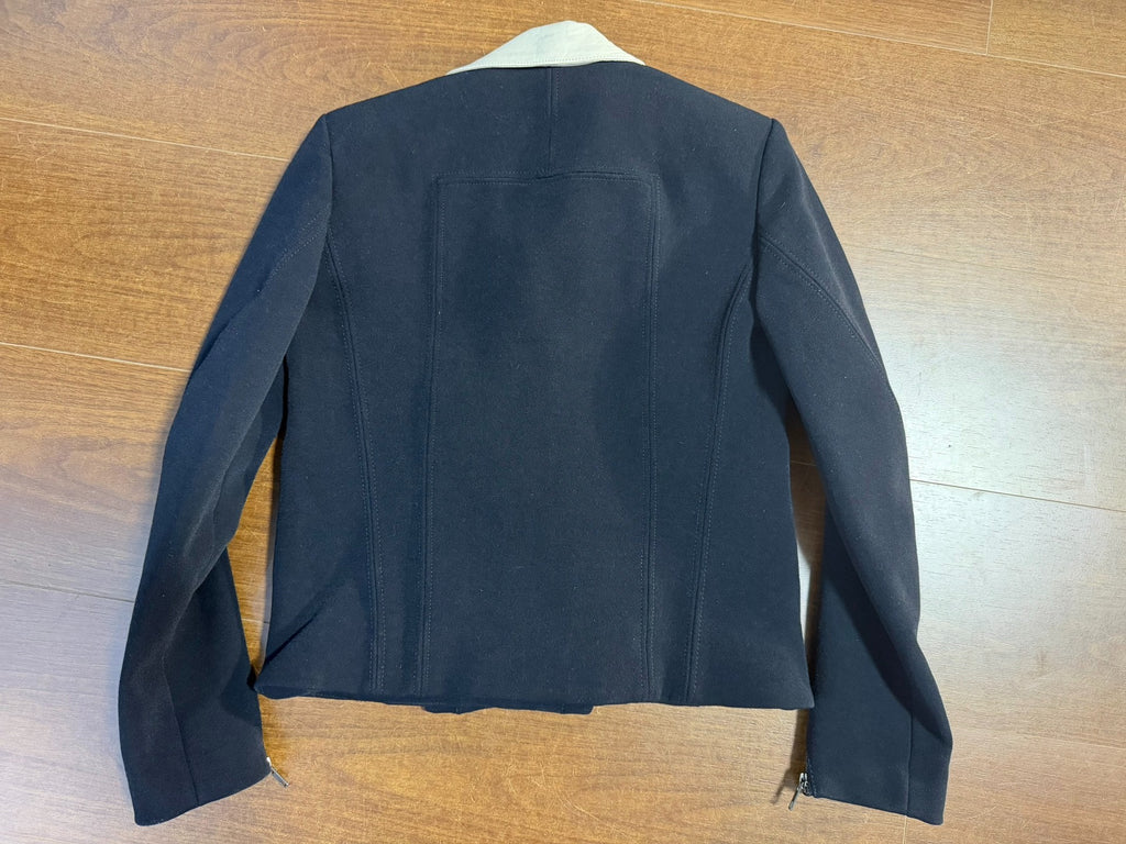 Helmut Lang Black Teddy Jacket