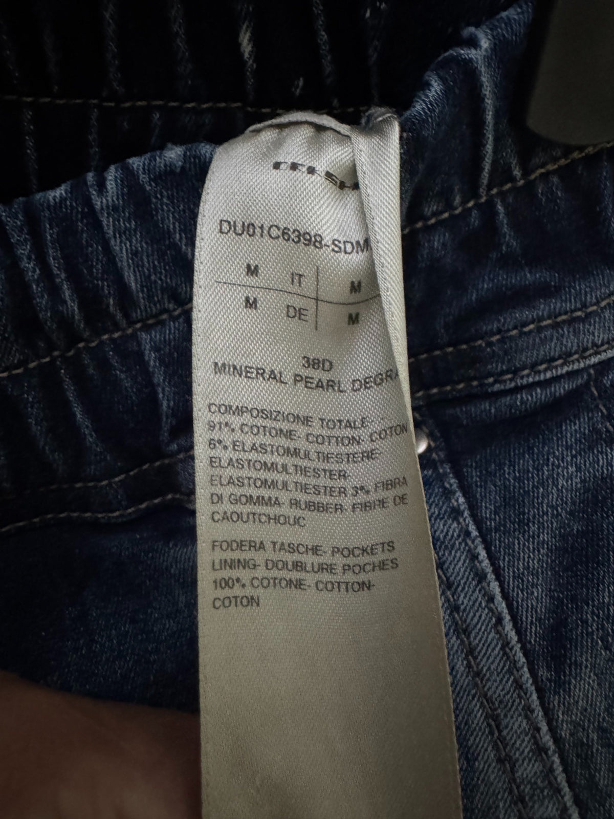 Rick Owens 23SS Bela Cargo Gradient Jeans