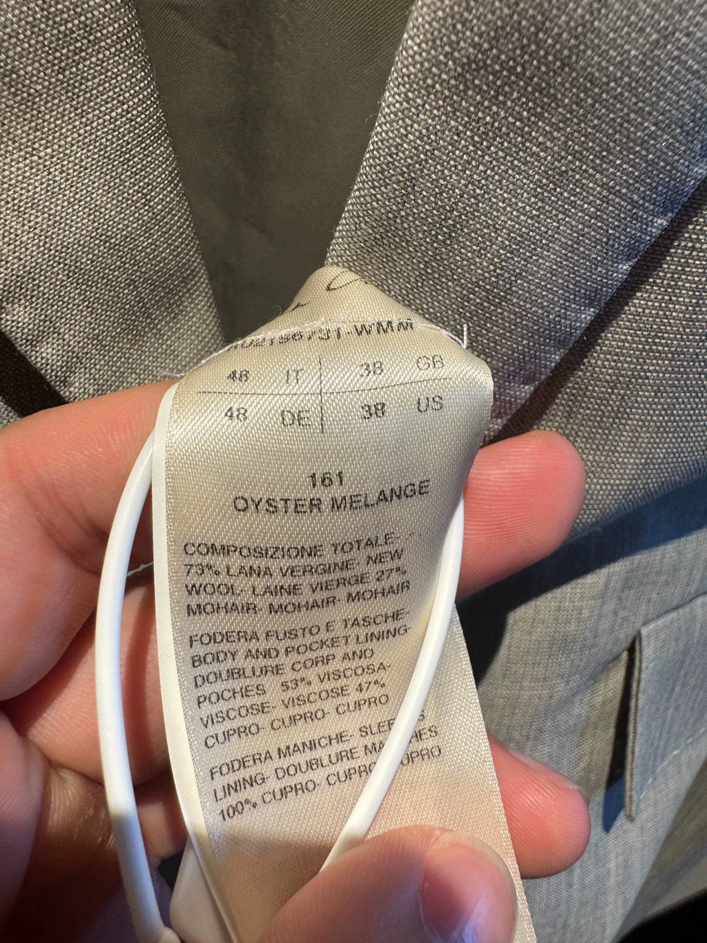 Rick Owens SS20 Padded Shoulder Blazer
