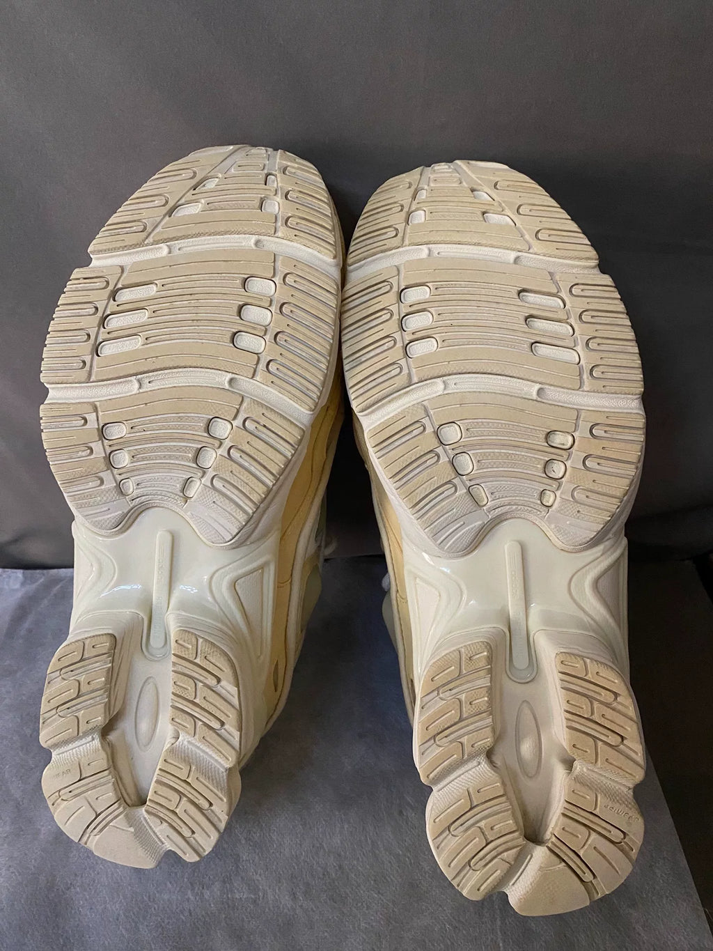 Raf Simons Ozweego White Yellow Sneakers