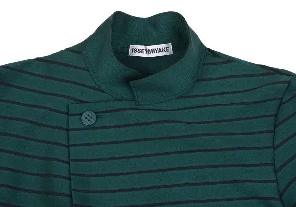 Issey Miyake Vintage Green Line Pleated Top