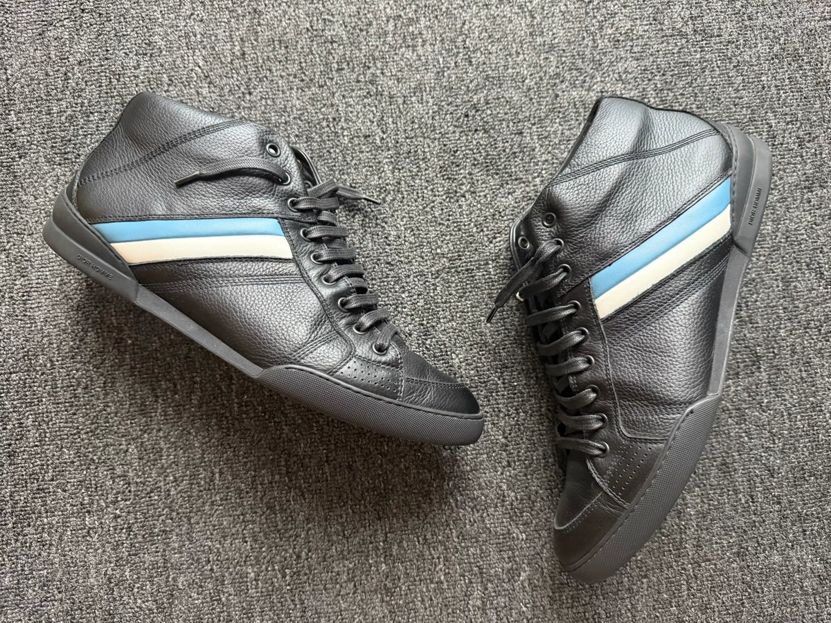 Dior Homme B01 Sneakers Black Leather High Top Trainers