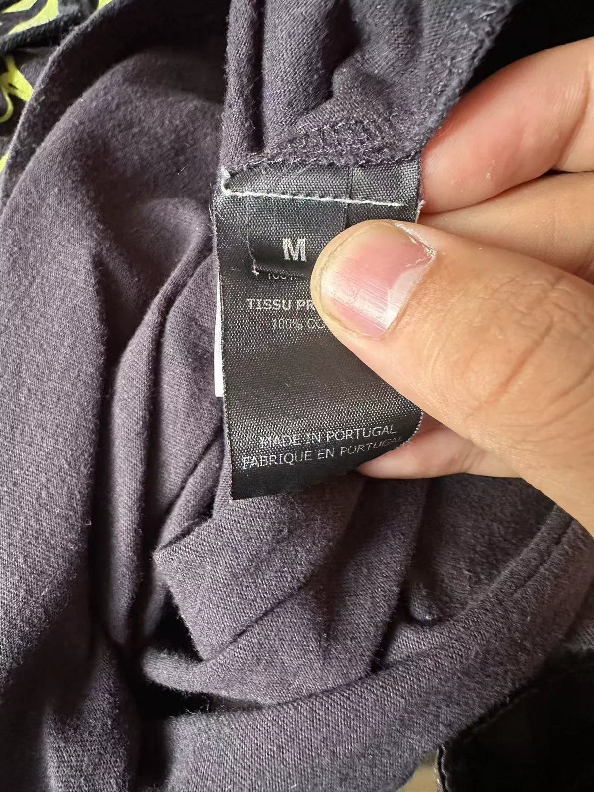 Vetements thin 18SS upside-down person hoodie