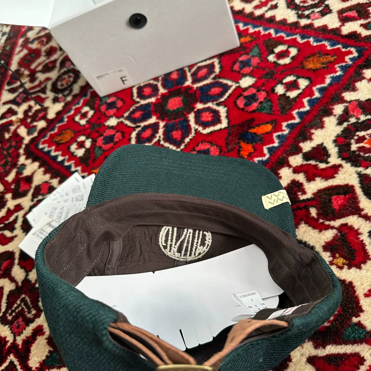 visvim AW22 EXCELSOIOR II Green Baseball Cap