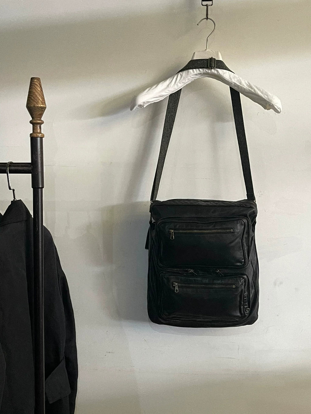 Maison Martin Margiela Deconstructed Cowhide Shoulder Bag