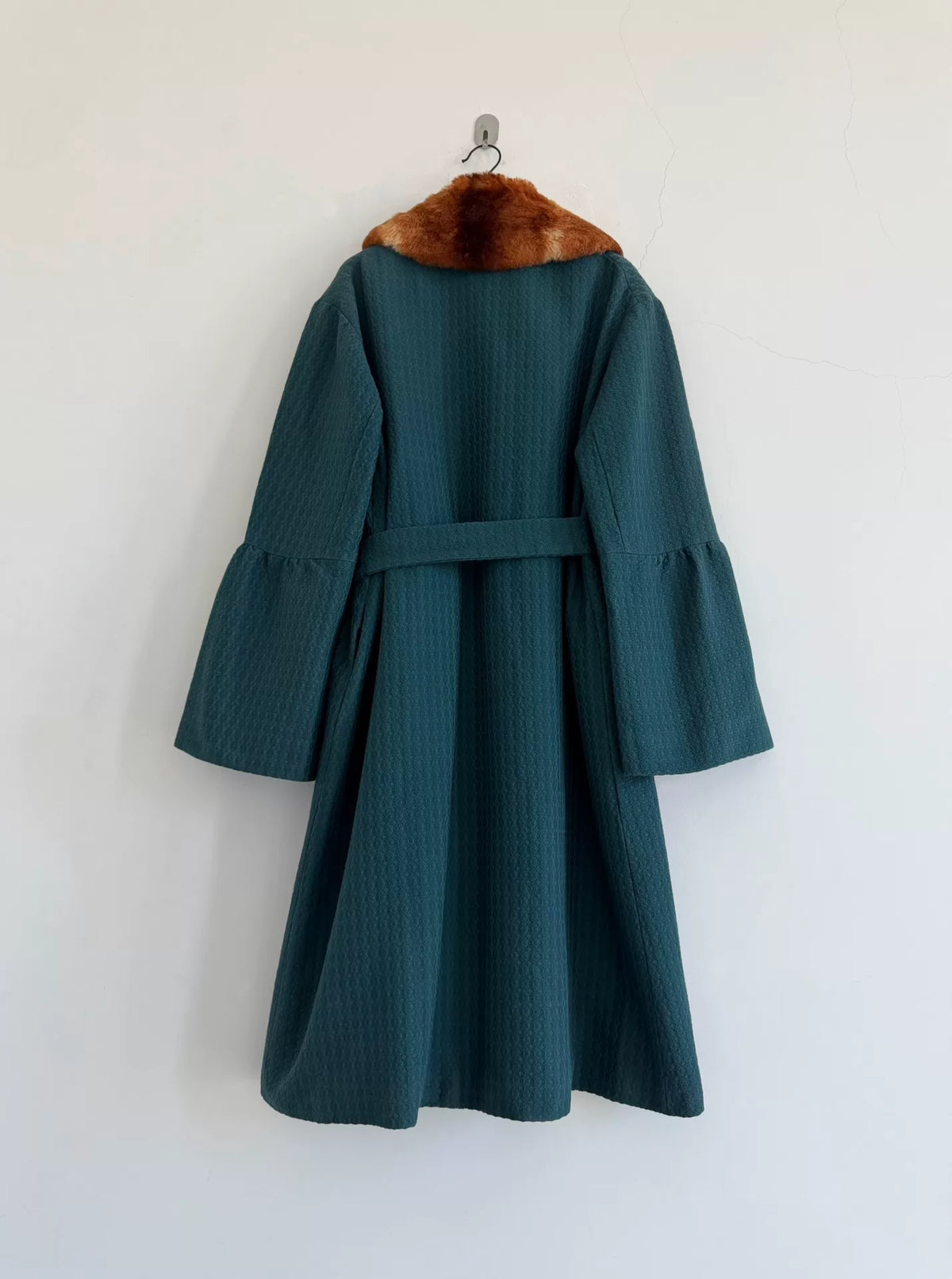 Dries van Noten Blue Runway Coat