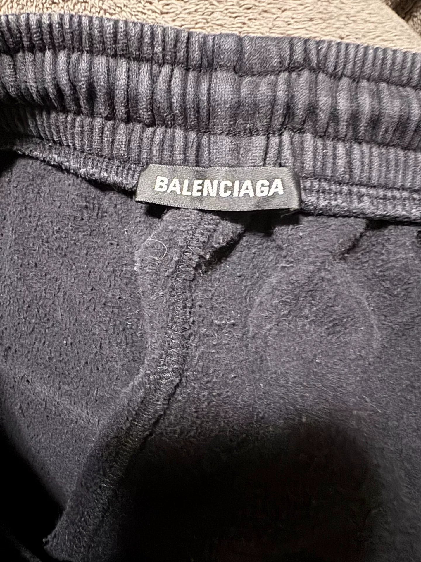 Balenciaga Heavy Cotton Washed Cargo Pants