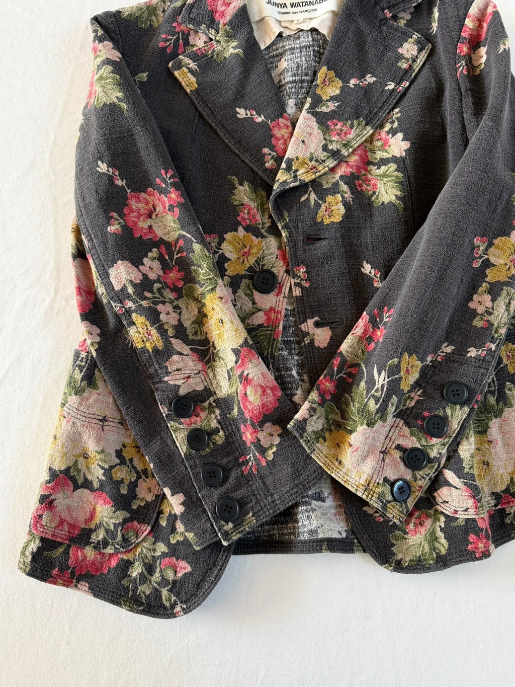 Junya Watanabe 2002 runway floral jacket