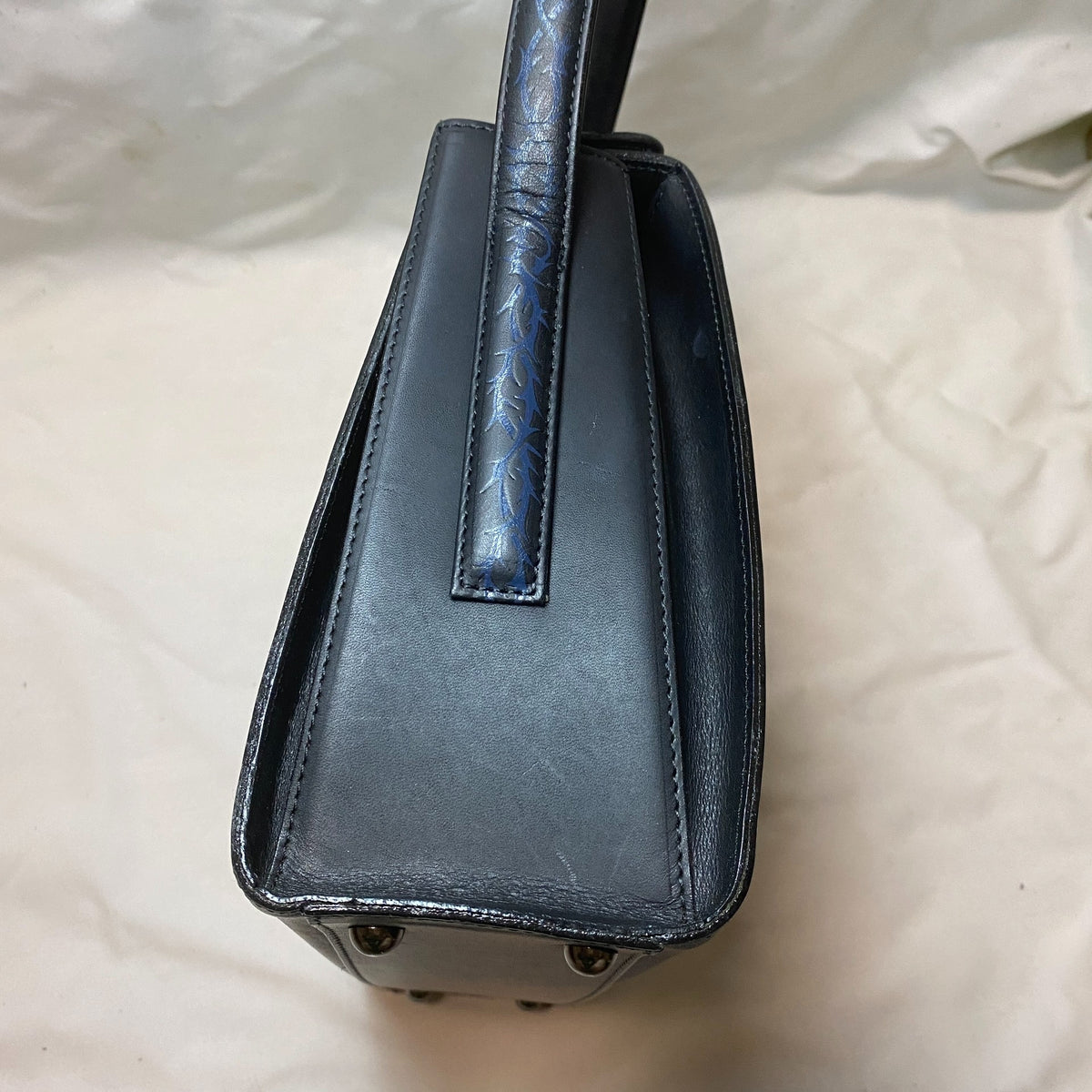 Jean Paul Gaultier Dragon Pattern Thorn Handbag