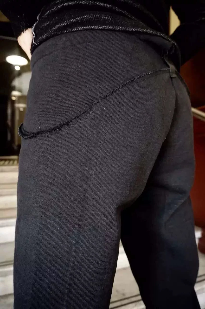 M.A+ FW15 Black 5 Pockets Cotton Trousers