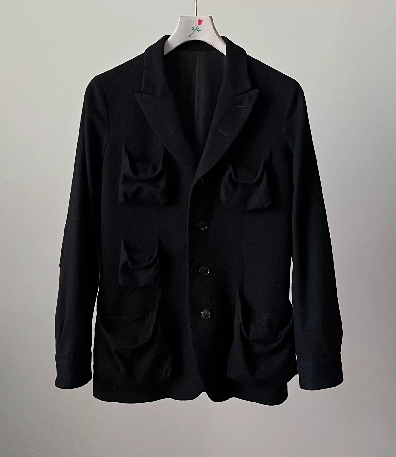 Number (N)ine 06AW Clover Elbow Hand-stitched Jacket