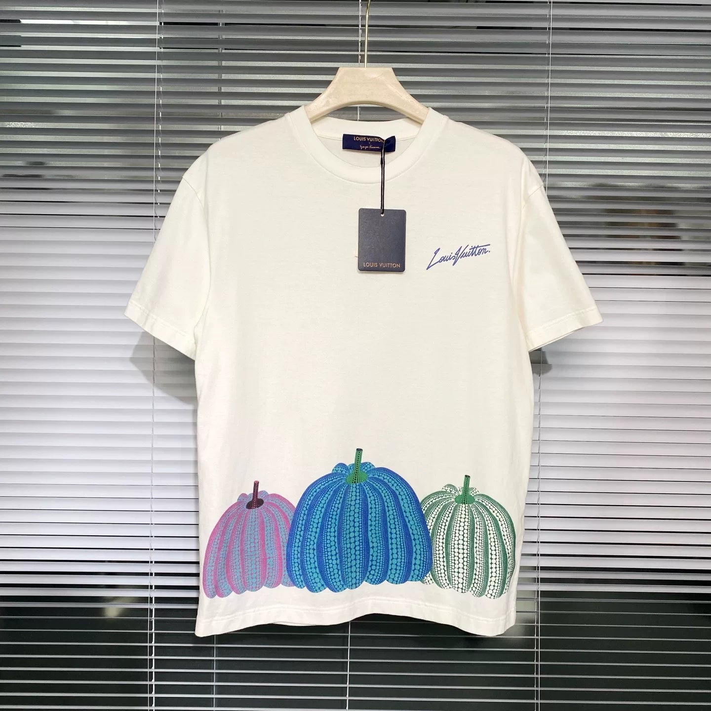 Louis Vuitton Yayoi Kusama White Short Sleeve T-Shirt