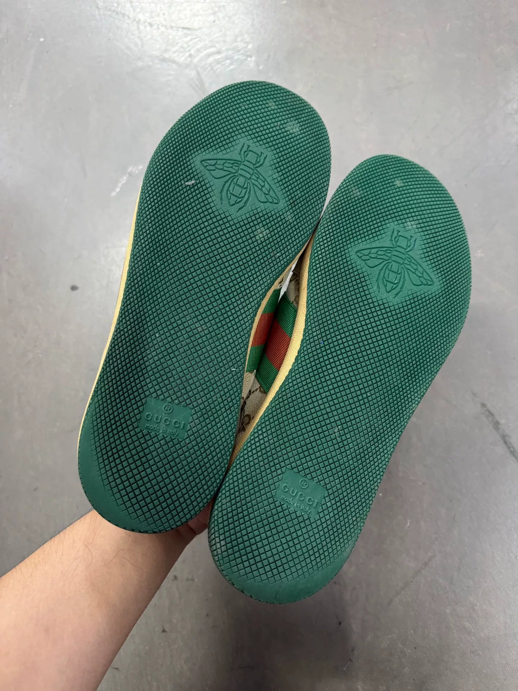 Gucci Distressed Sneakers