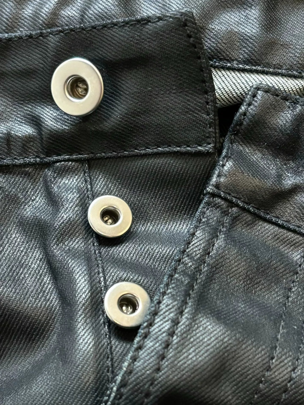 Balenciaga | 2010 Waxed Straight-Leg Jeans