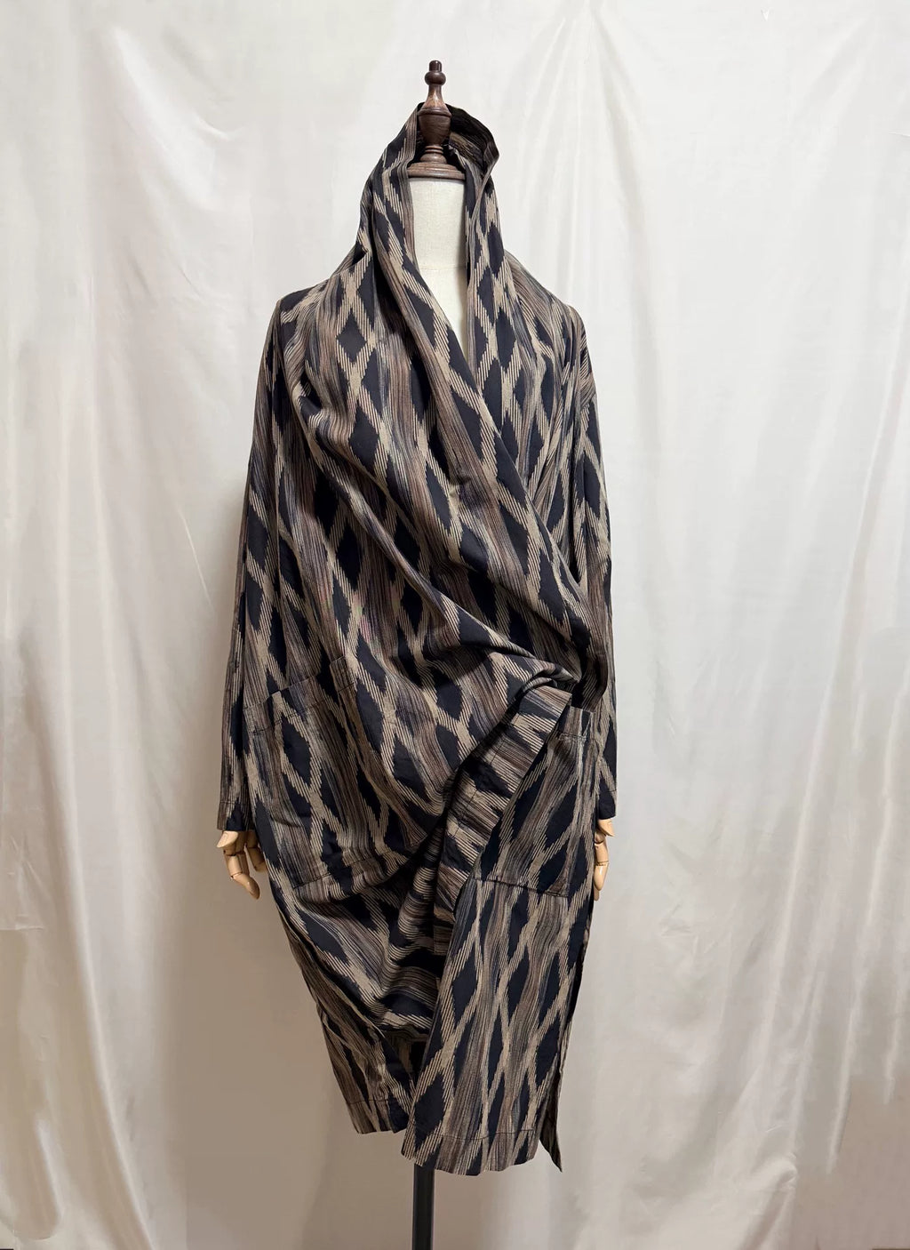 Issey Miyake 1984 Diamond Pattern Coat