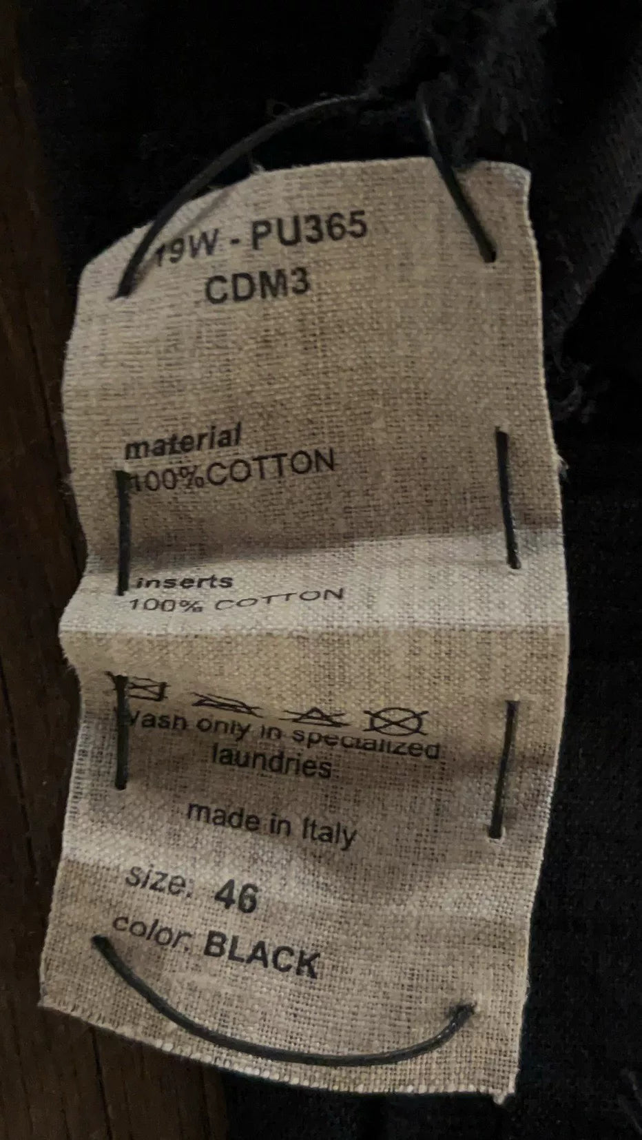 M.A+ FW19 Elastic Waist Cotton Trousers