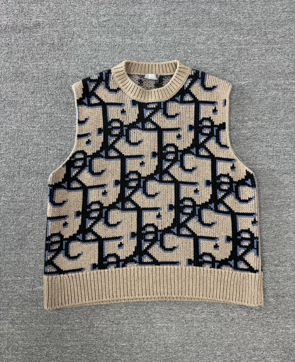 Dior Travis Scott Monogram Knit Vest