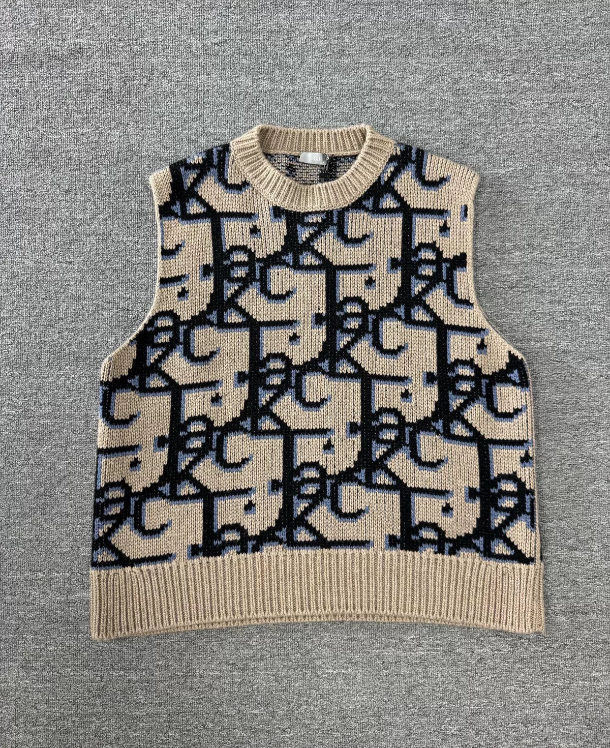 Dior Travis Scott Monogram Knit Vest