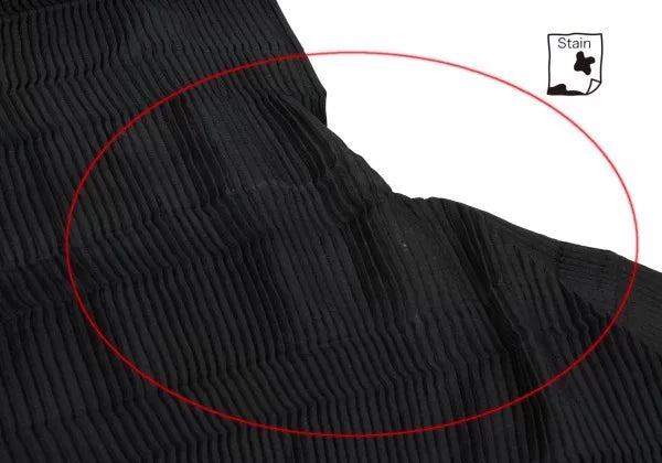 Issey Miyake Vintage Dark Pleated Top