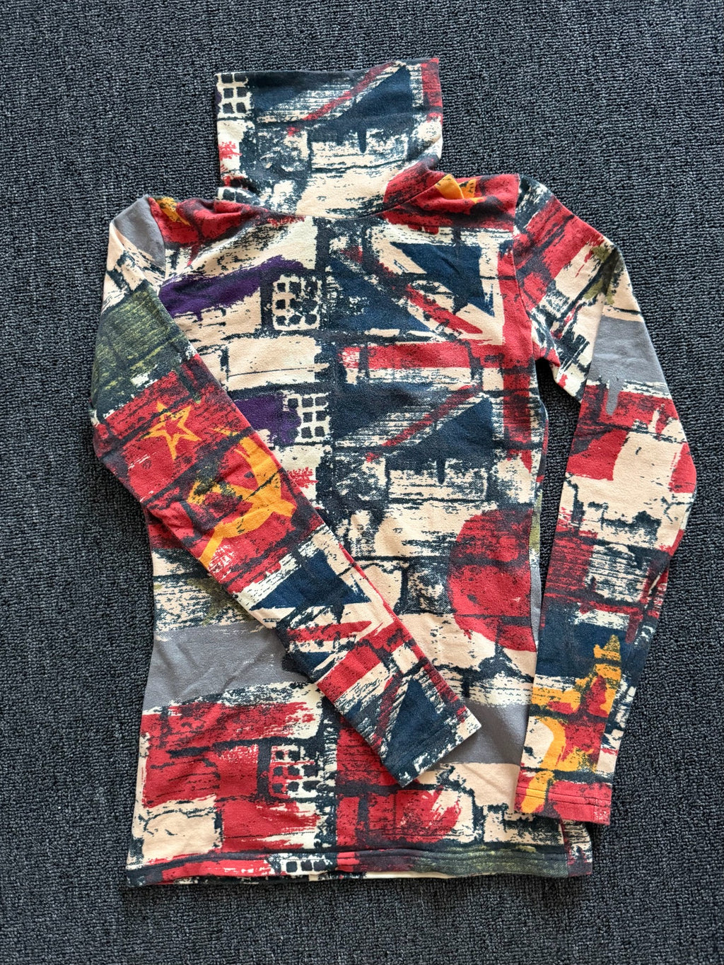 JPG 97AW Gaultier Jeans national flag top