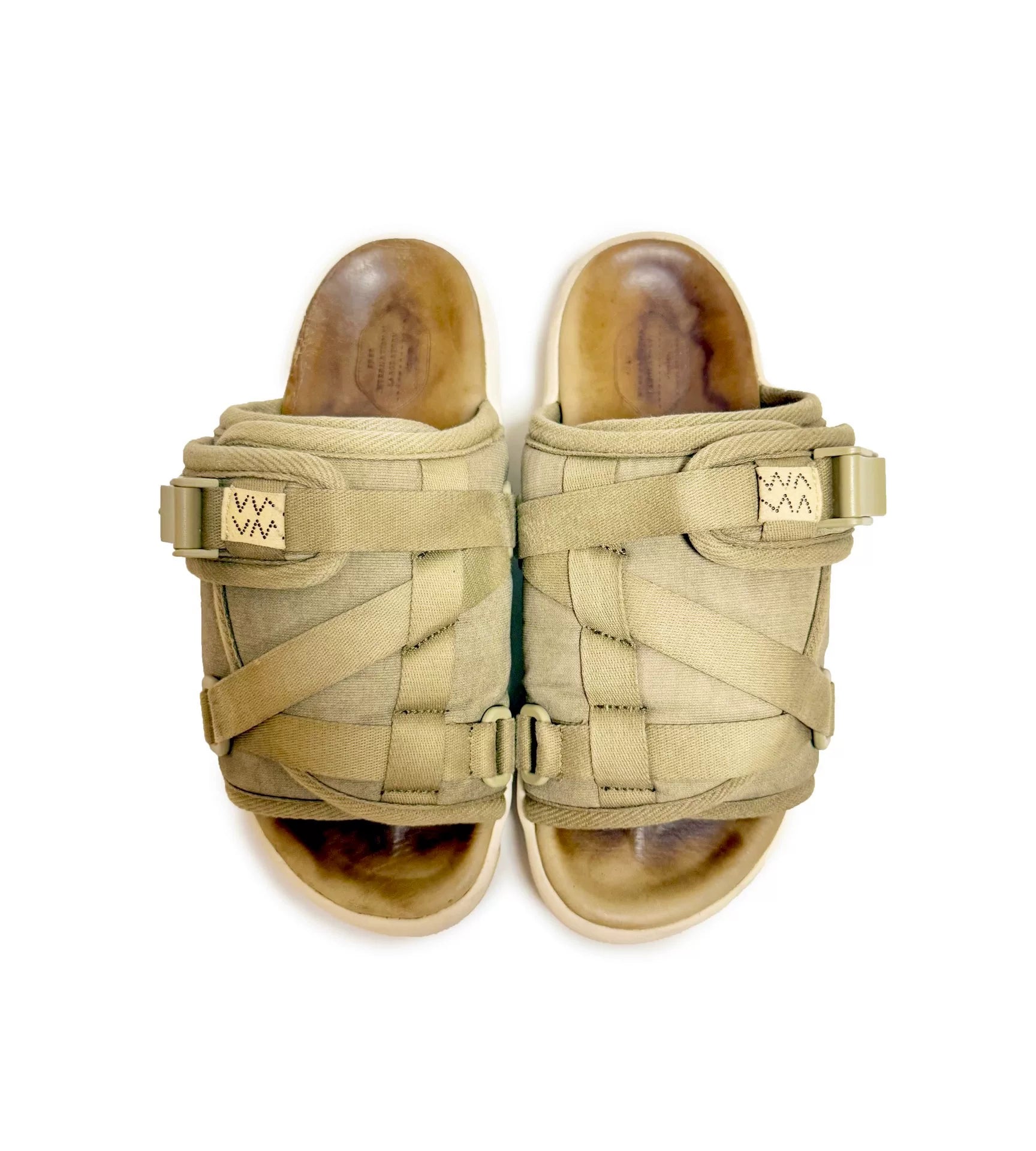 Visvim 23SS Christo G.Cords Olive Slides