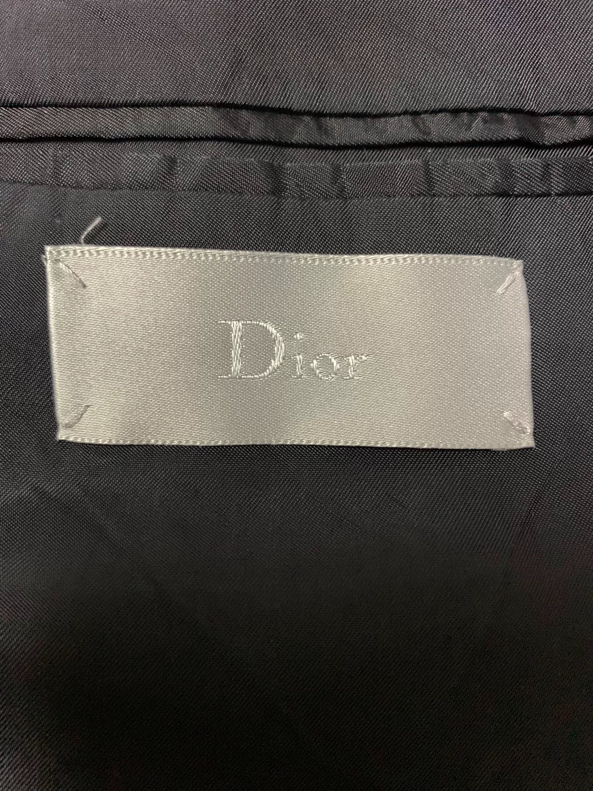 Dior Homme SS18 Black Lily of The Valley Beaded Blazer