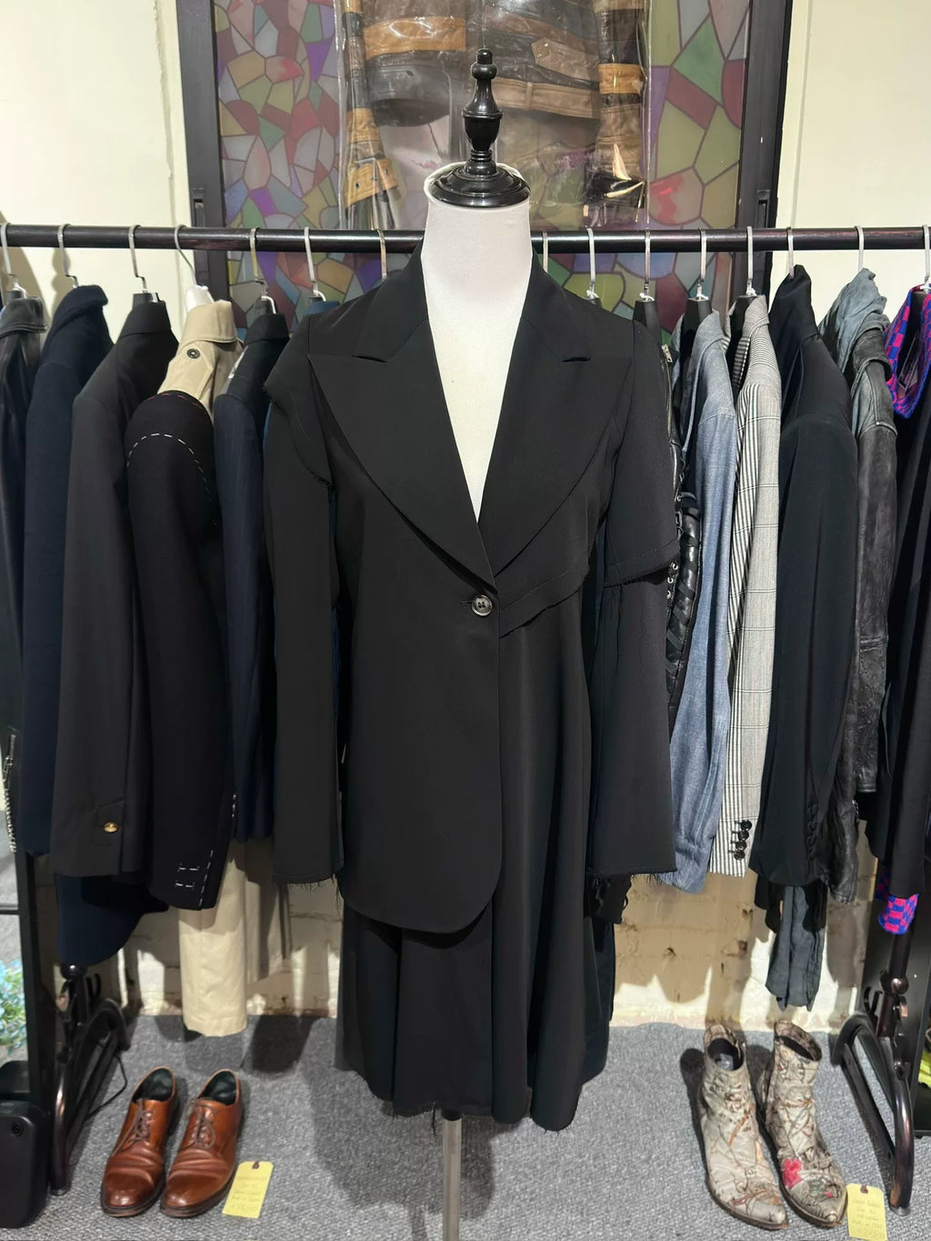 Maison Margiela MM6 Deconstructed Two-Piece Jacket