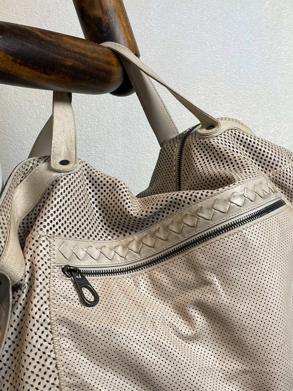 Bottega Veneta | BV Intrecciato Mesh Leather Travel Bag