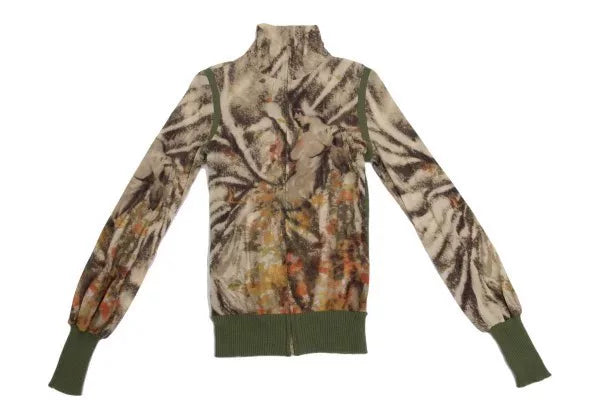 Jean Paul Gaultier Vintage Portrait Zip-Up Jacket