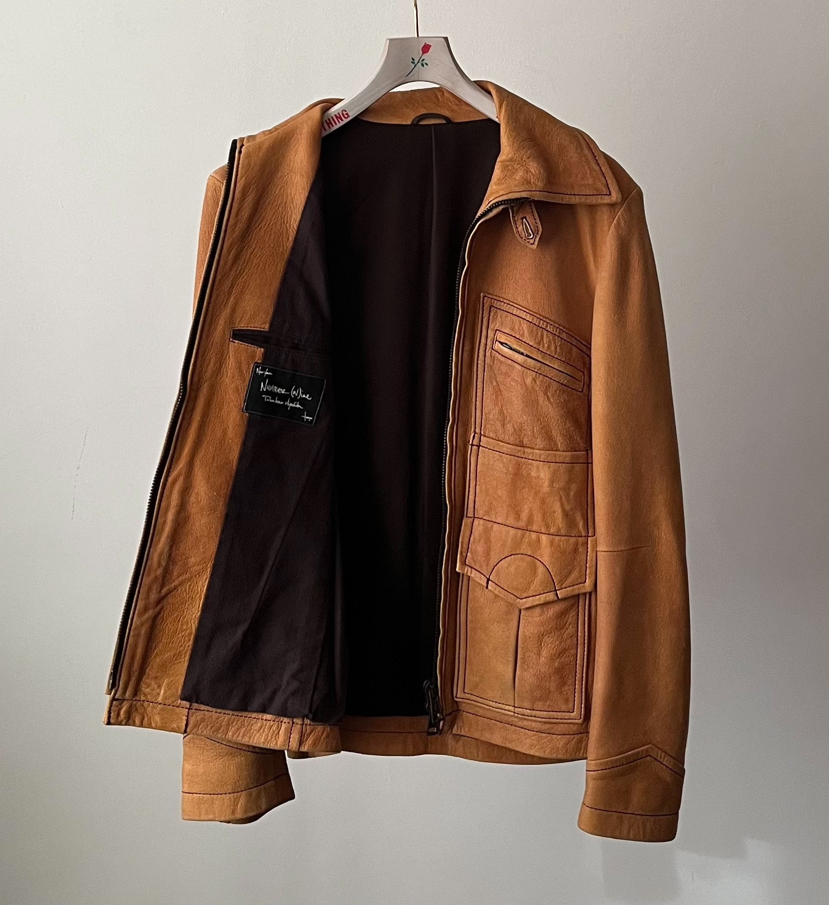 Number (N)ine 2008ss "My Own Private Portland"  Sheepskin Jacket