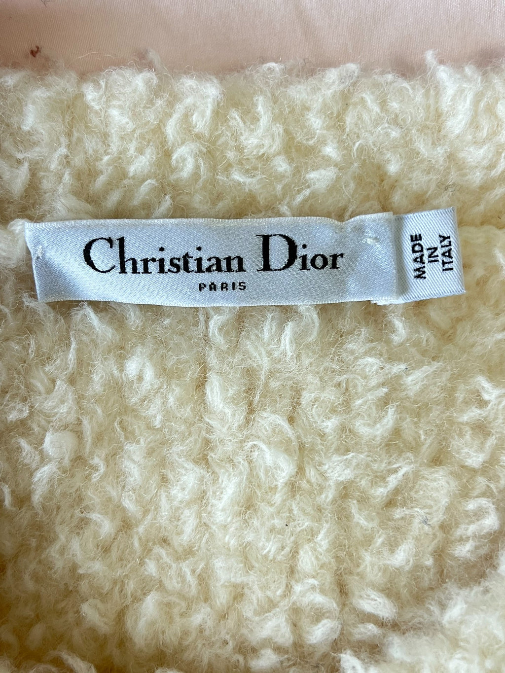 Dior Lamb Wool Vest