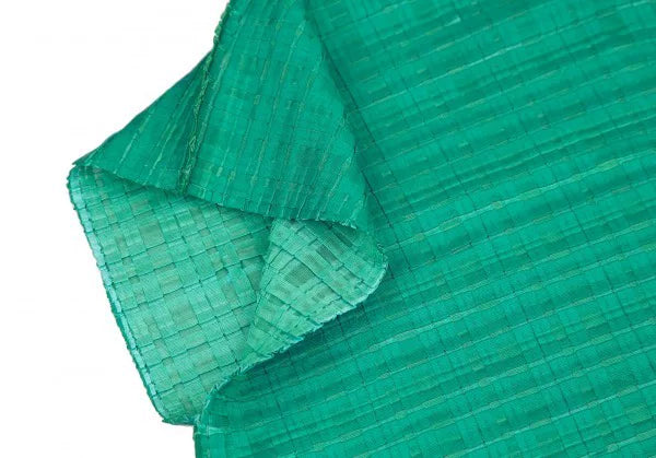 Issey Miyake Vintage Green Pleated Top
