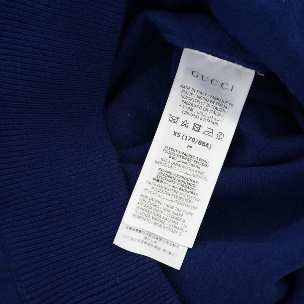 Adidas x Gucci Collaboration Wool Sweatshirt