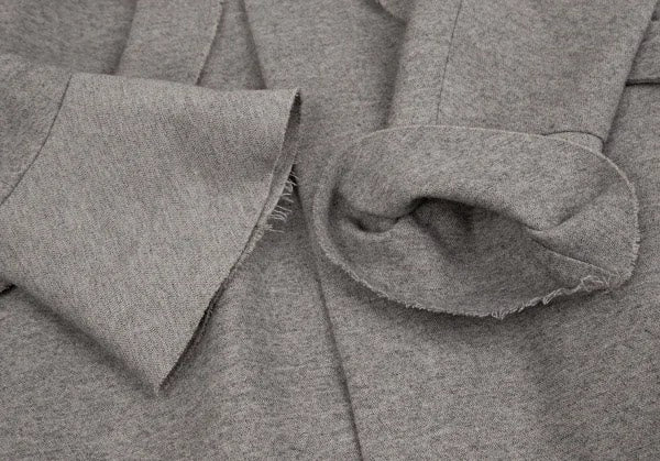 Yohji Yamamoto AW10 Grey Cashmere Blend Deconstructed Coat
