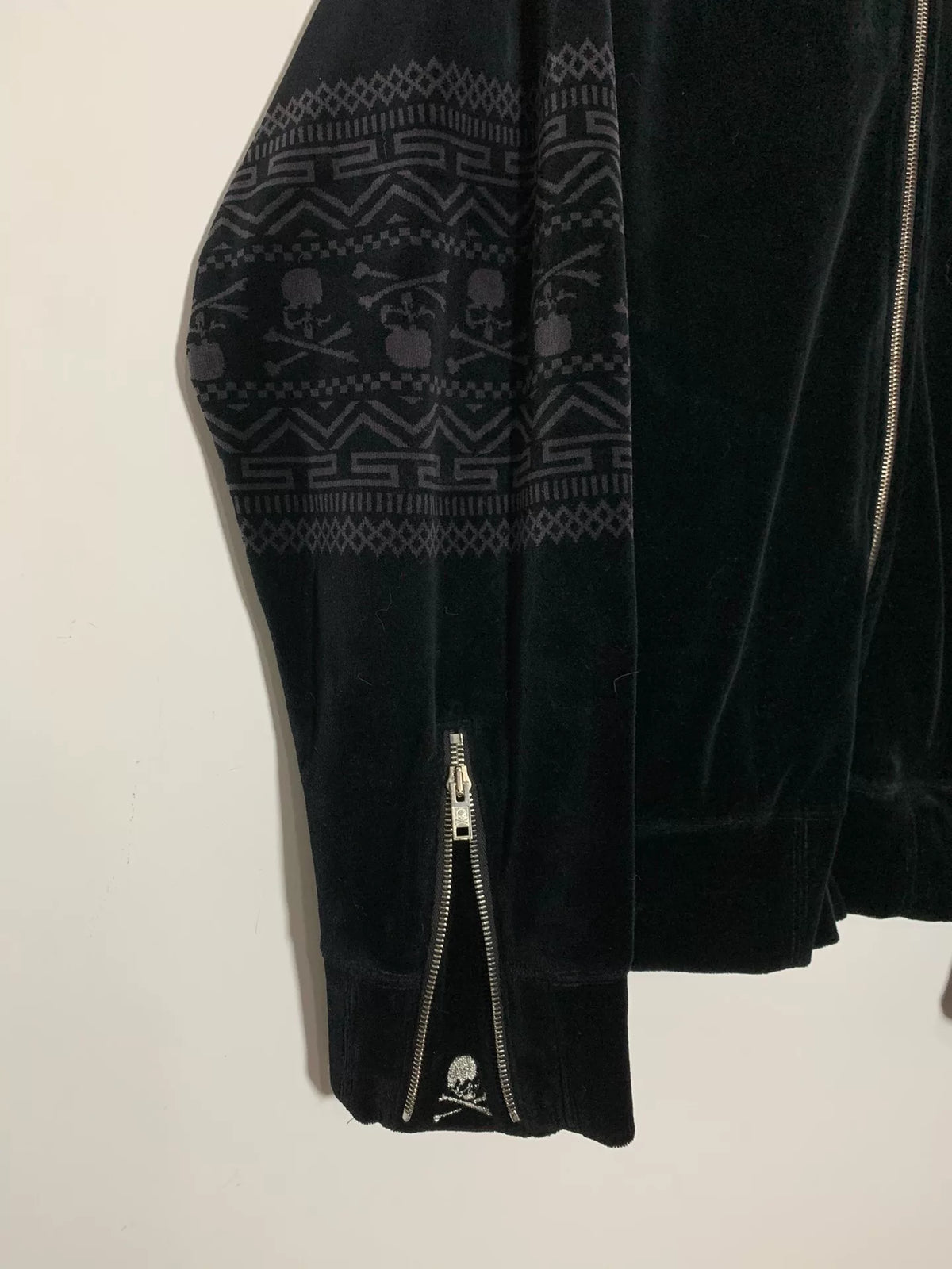 mastermind Japan Velvet Ethnic Print Jacket