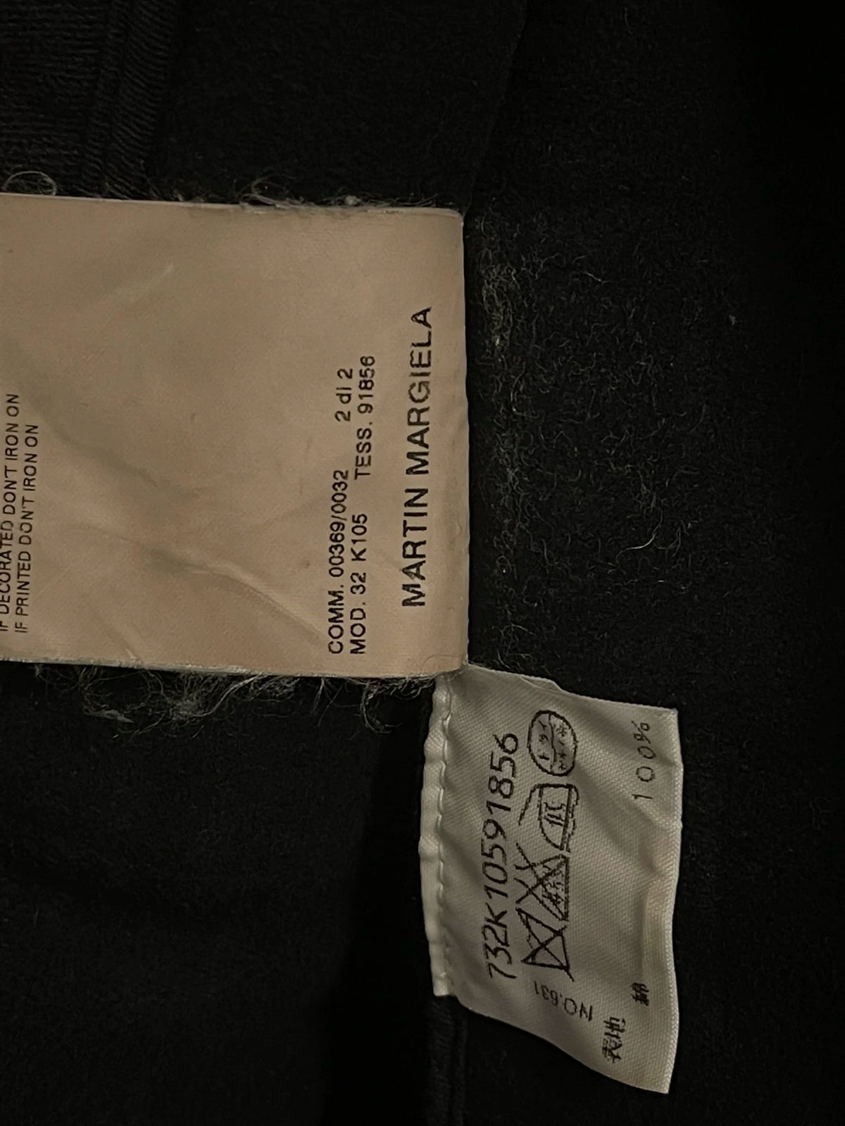 MM6 Maison Margiela Naval Collar Jacket
