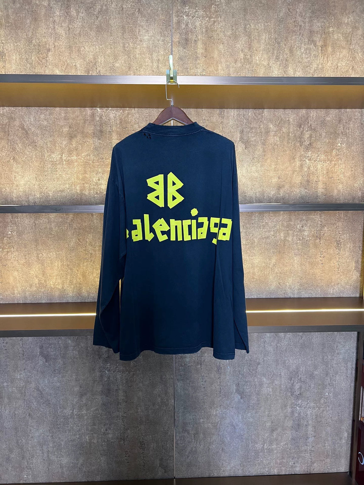 Balenciaga Tape Long Sleeve Top