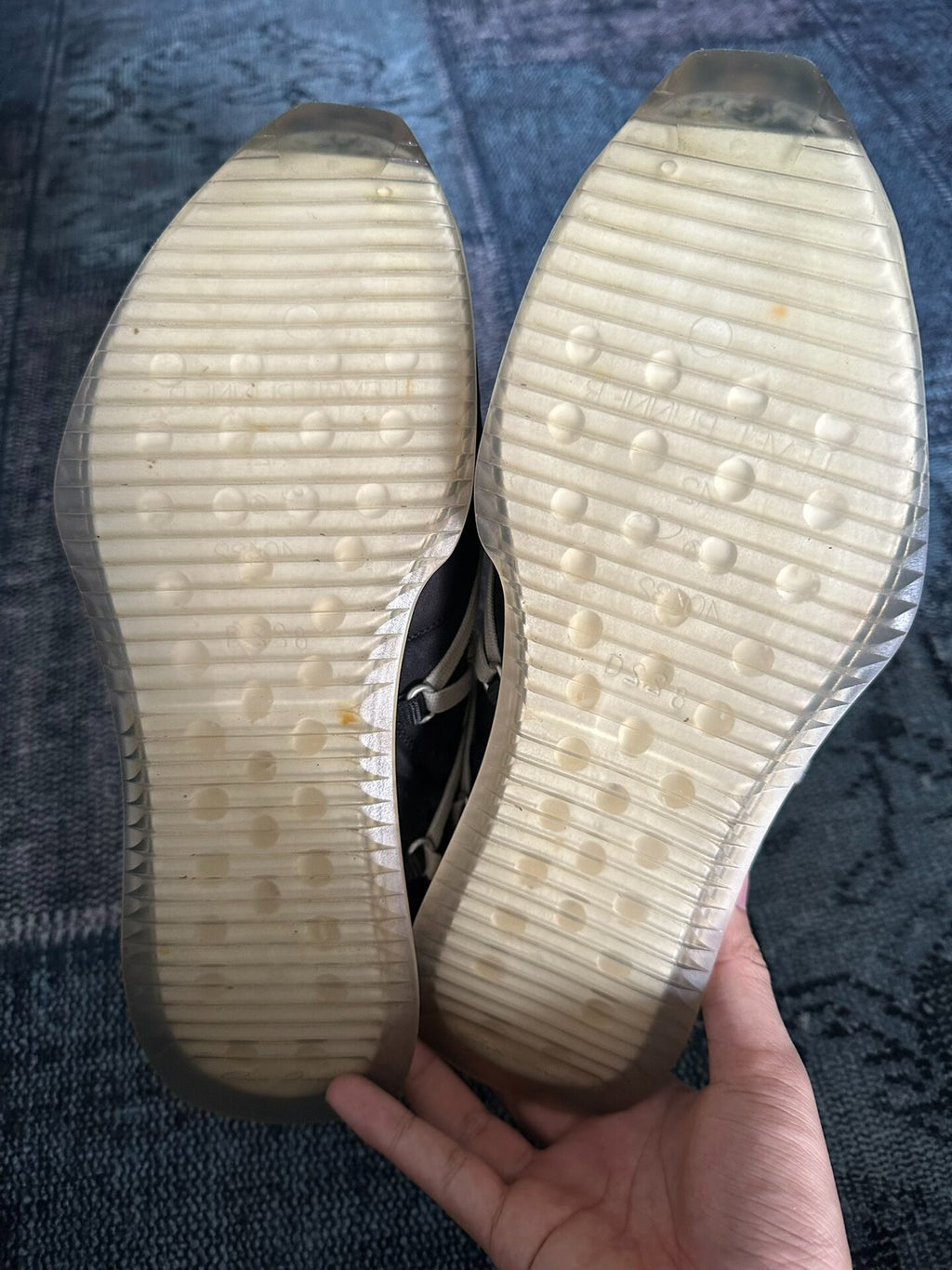 Rick Owens Runner Crazy Lacing Sneakers