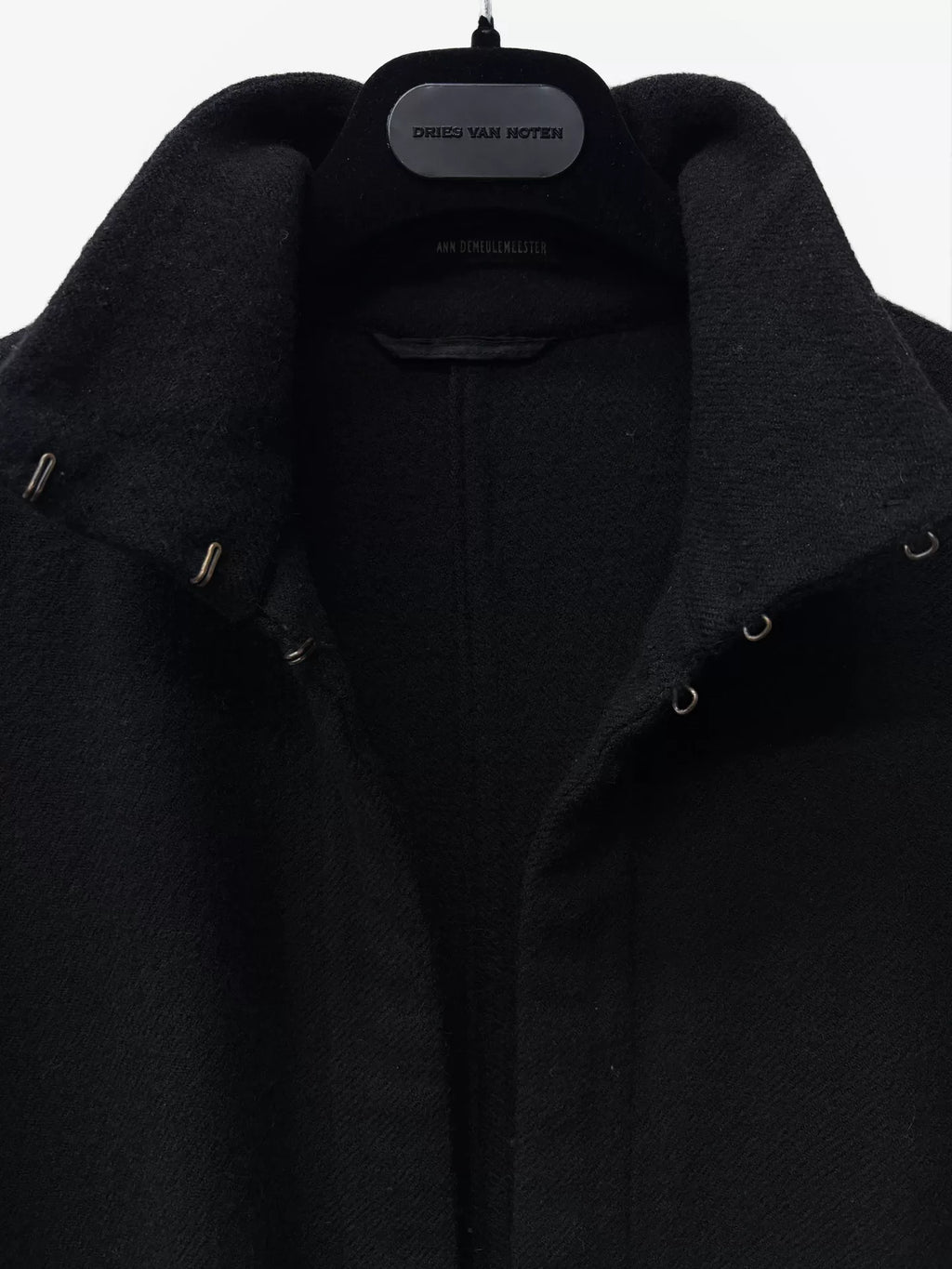 Ann Demeulemeester FW01 Runway Wool Cape