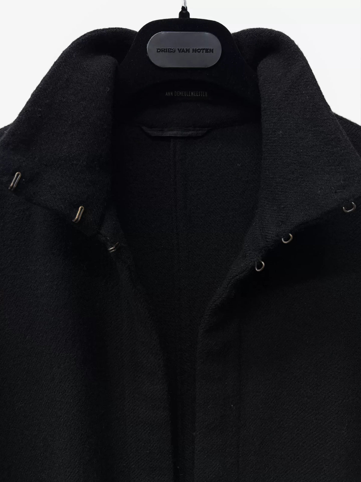 Ann Demeulemeester FW01 Runway Wool Cape