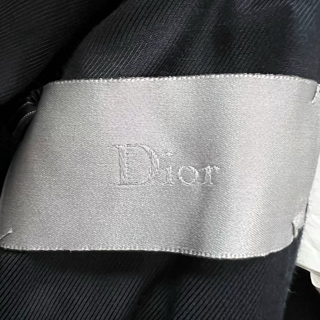 Dior patchwork tassel zip-up jacket
