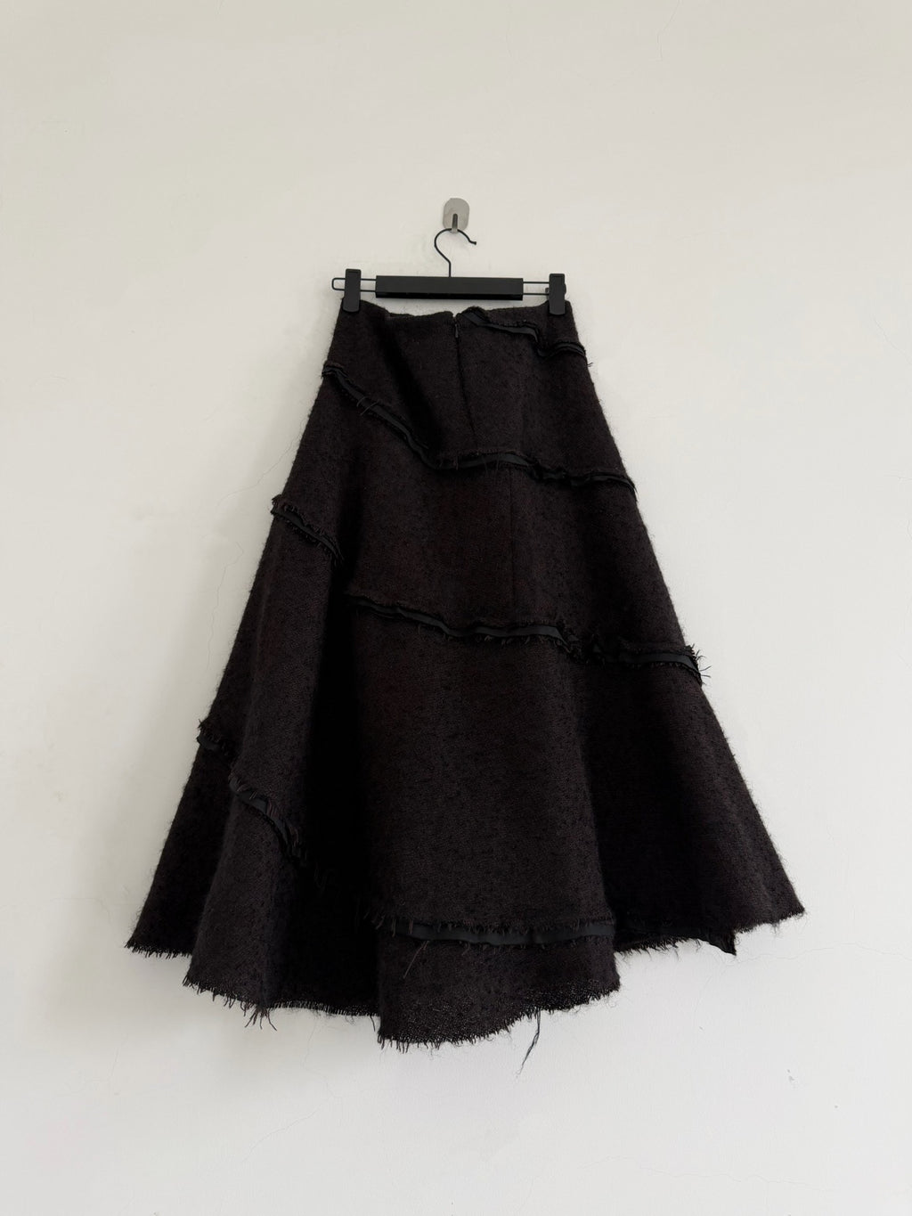 Junya Watanabe 2002 Frayed Cut Umbrella Skirt