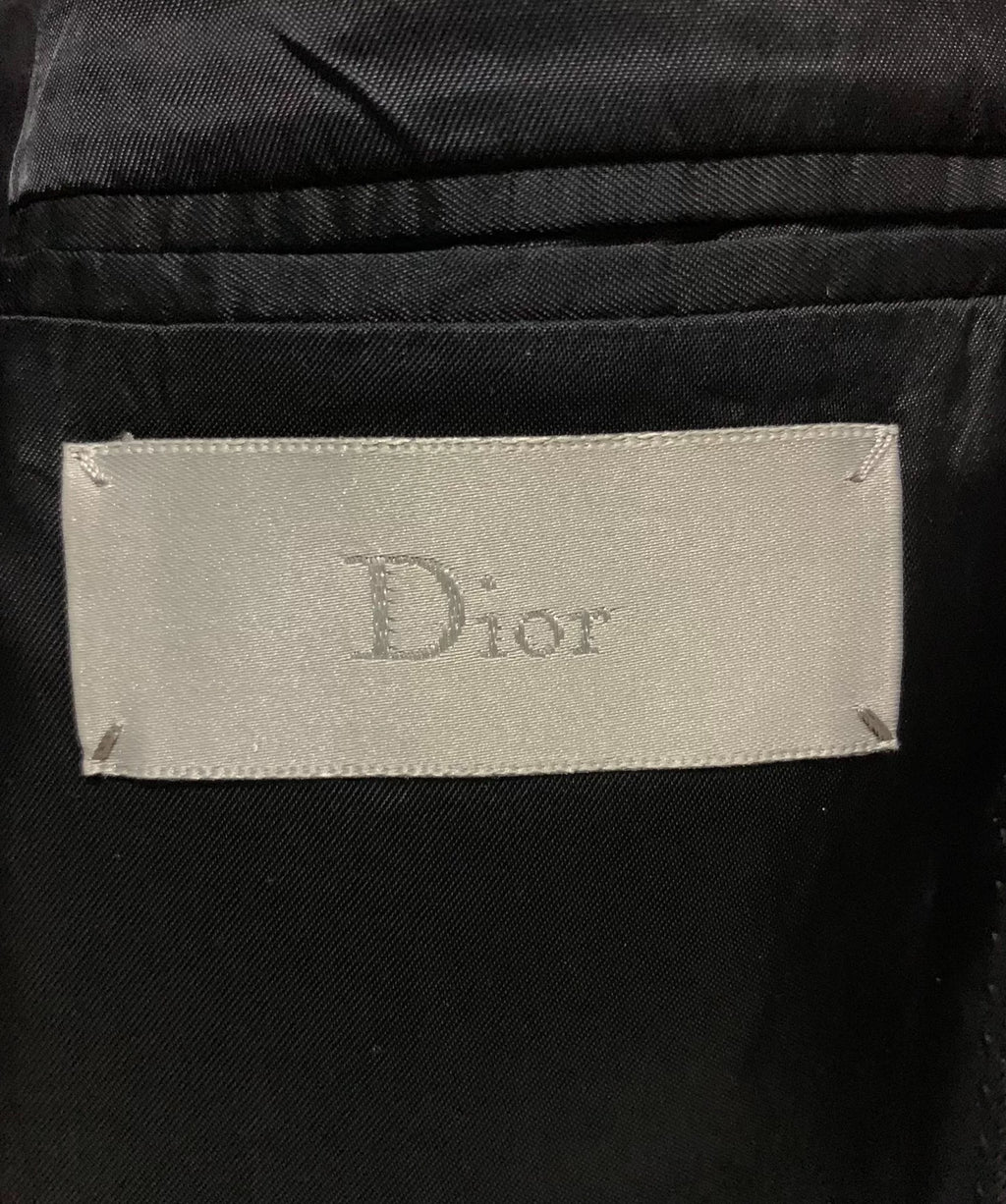 Dior Homme 14FW Runway White Suit Black Wool