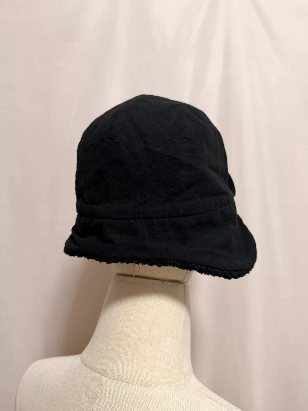 Y's Yohji Yamamoto Black Bendable Brim Hat