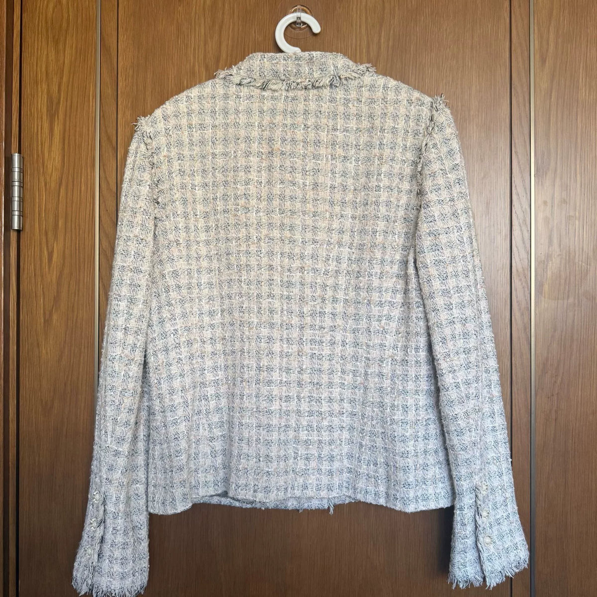 Chanel Fringe Collared Jacket