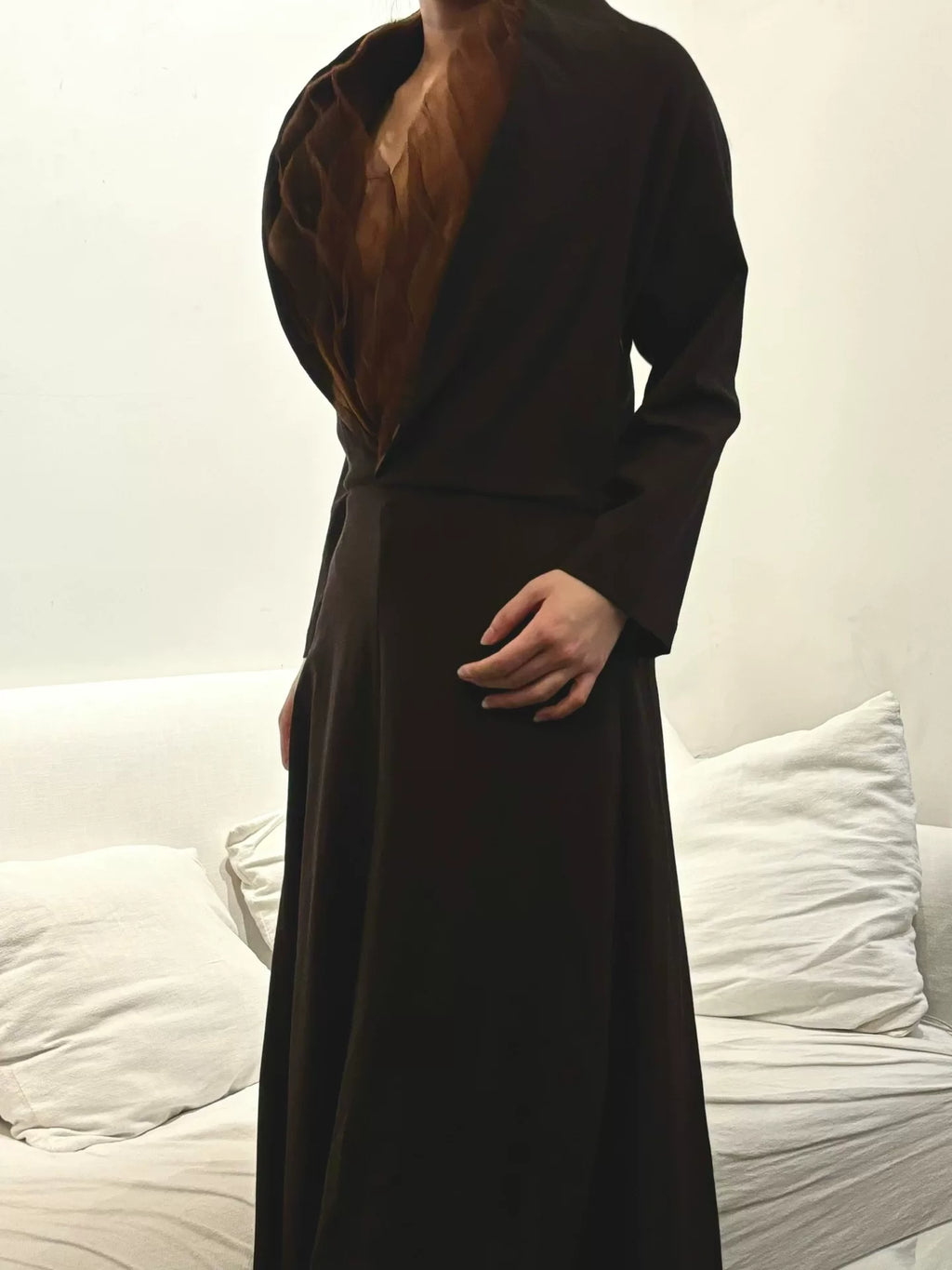 Junya Watanabe | F/W00 Pleated Long Skirt