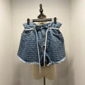 Miu Miu All-Over Print Shorts