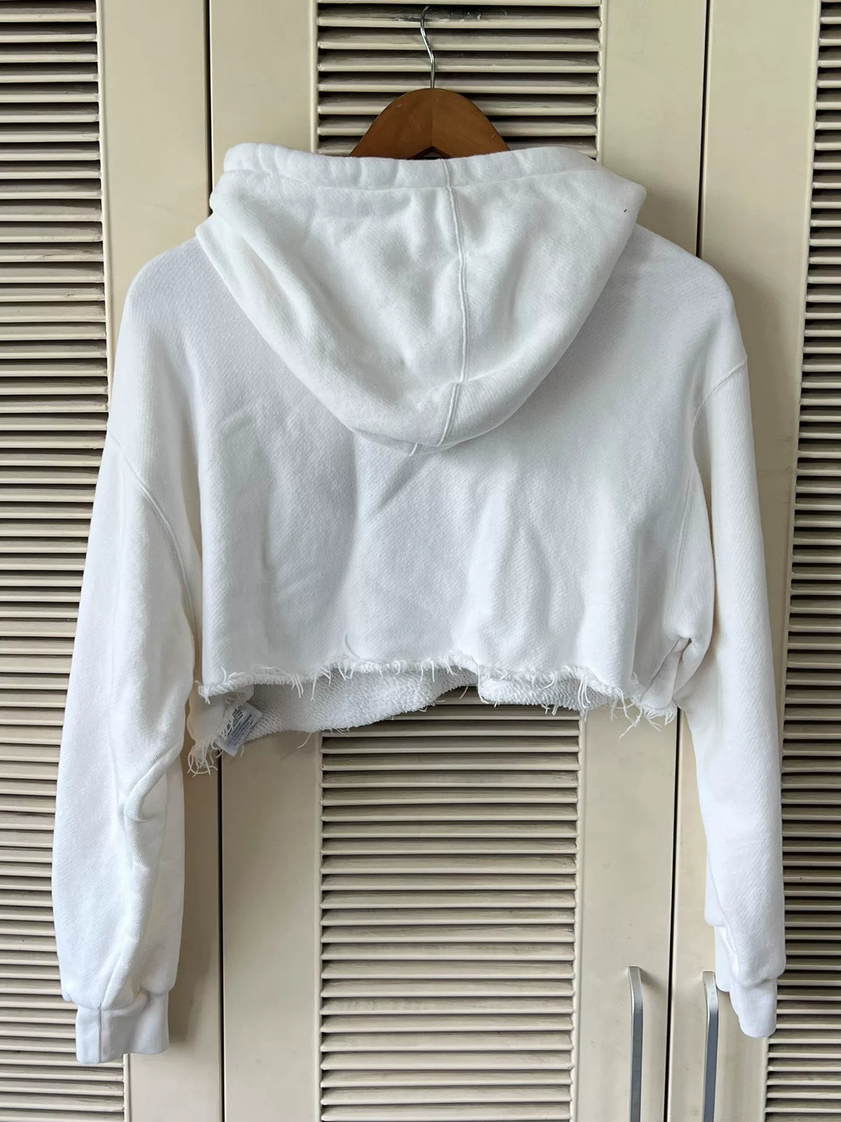 Gucci Rainbow Sequin Cropped Hoodie