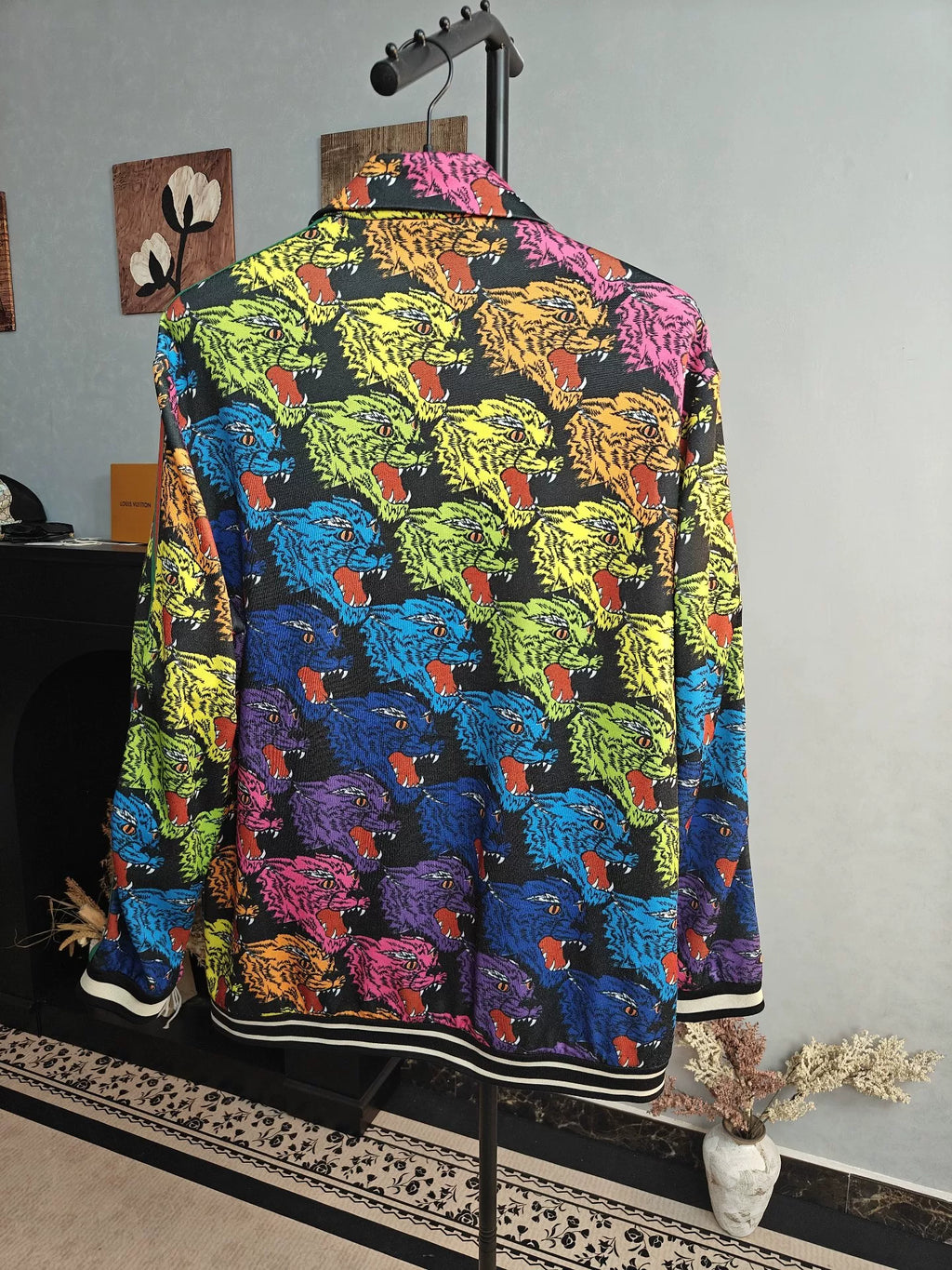 Gucci Tiger Head Print Jacket